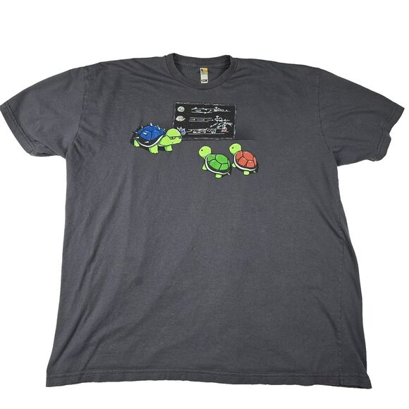 Shirt Woot Mario Kart Green Red & Blue Shell Vintage Men's 3XL Shirt - Picture 1 of 10